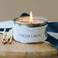 Fresh Linen Pintail Paint Pot Candle