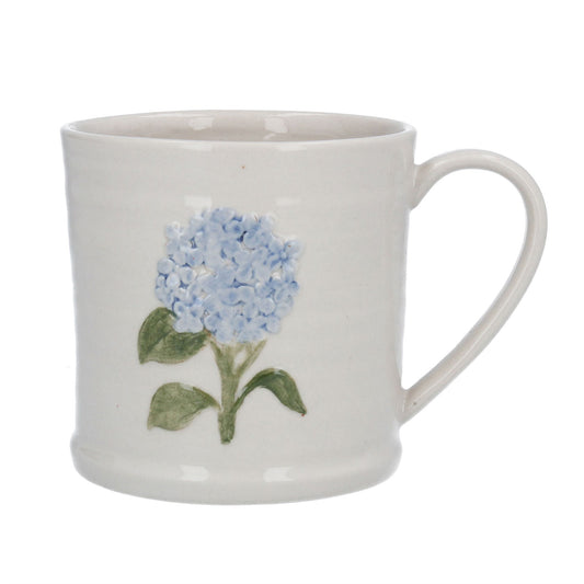 Blue Hydrangea Ceramic Mug