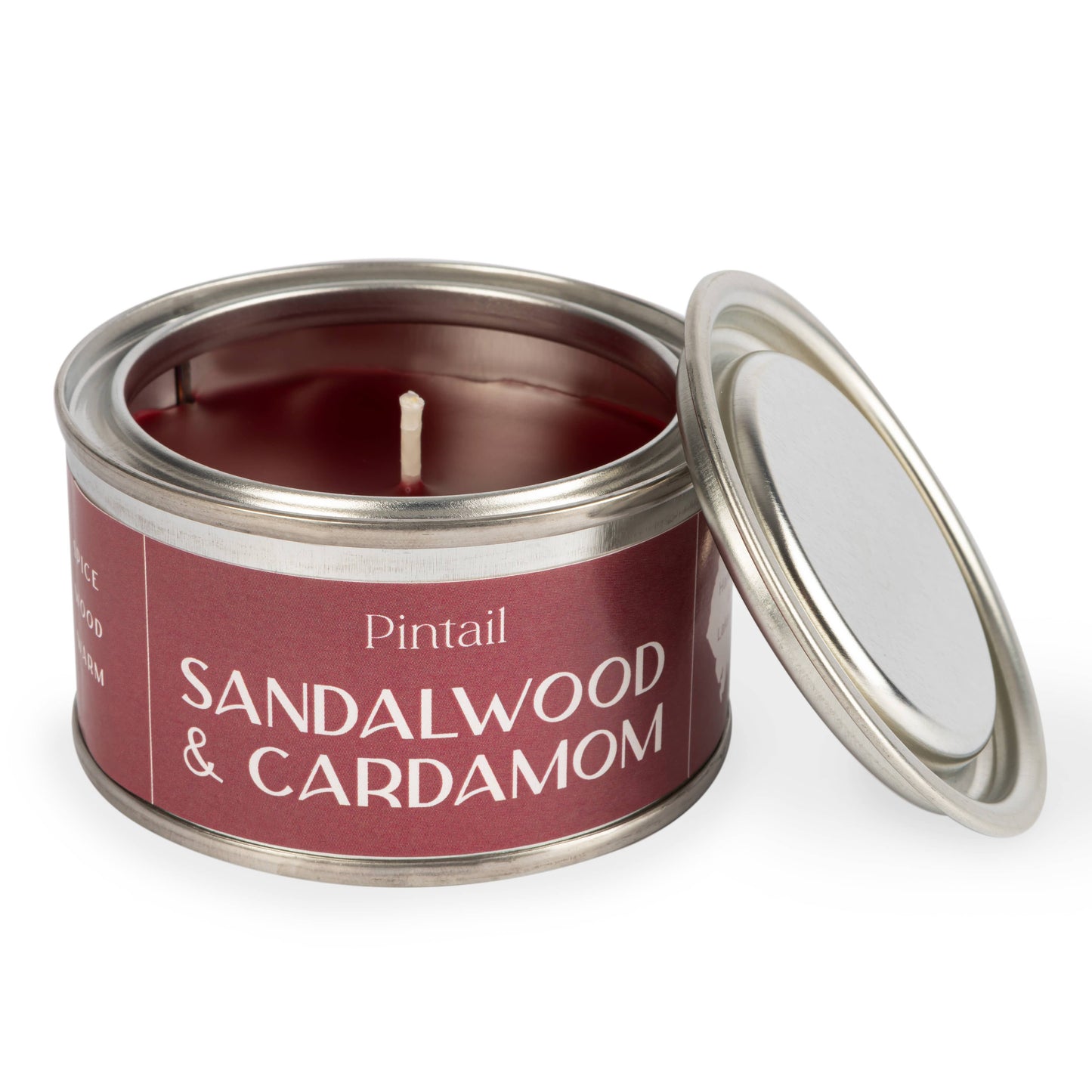 Sandalwood and Cardamom Paint Pot Candles | Small Candles