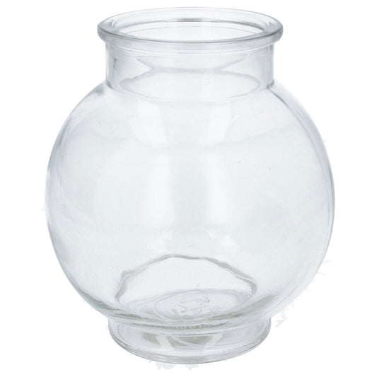 Clear Ball Glass Vase.
