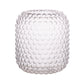 Clear Bobble Glass Vase