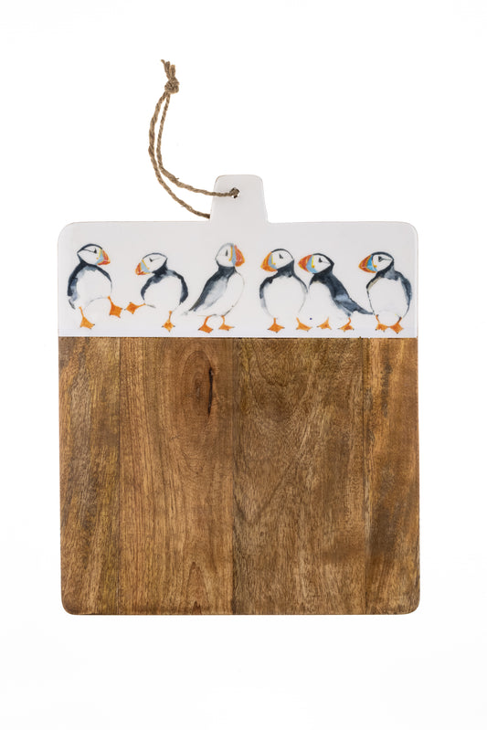 Puffin Mango Wood Chopping Board