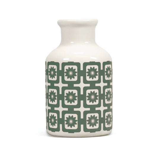 Green Tiles Vase