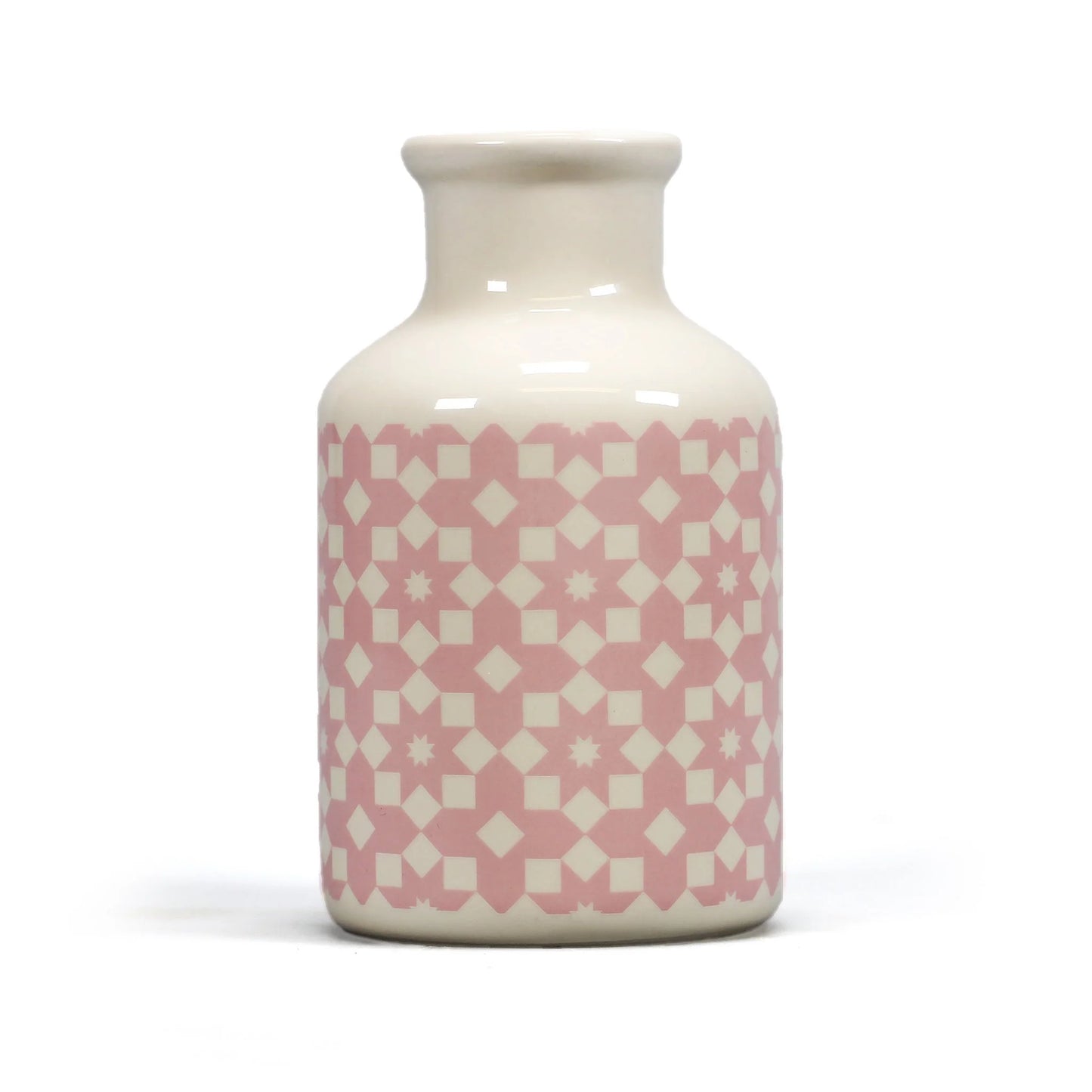 Pink Tiles Vase
