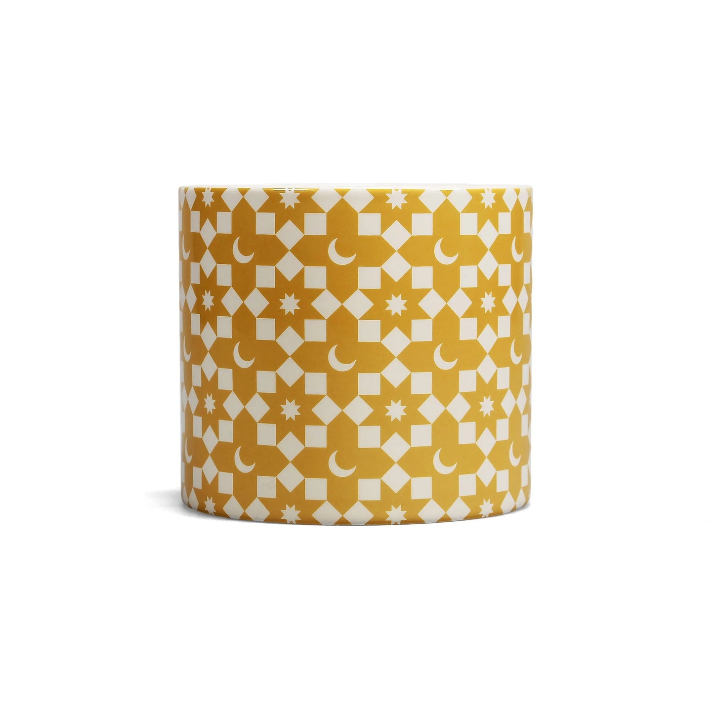 Yellow Tiles Pot